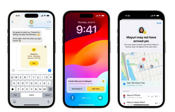 施秉苹果维修站分享如何在iPhone上使用平安确认功能 