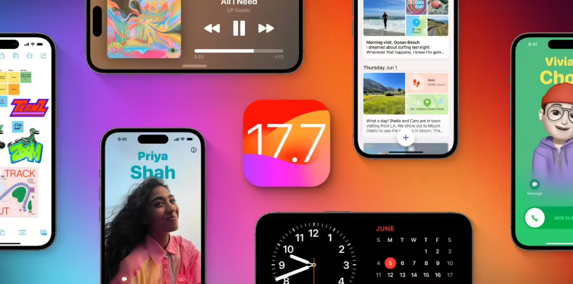 施秉苹果手机维修分享苹果 iOS / iPadOS 17.7.1 正式版推送 